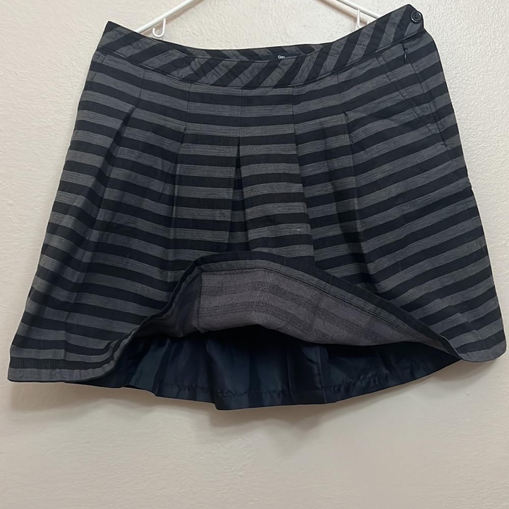 GAP Stripes Cotton Mini Skirt Mid-rise - Picture 4 of 8